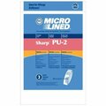 Elco Laboratories Sharp Pu-2 Vac Bag 3PK SHR-14355